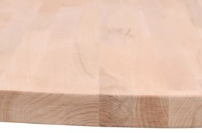 Tampo de mesa redondo Ø90x4 cm madeira de faia maciça