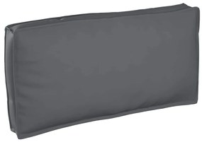 vidaXL Almofada de Palete para Assento/Encosto Antracite 120x60x12 cm em Tecido Oxford
