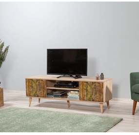 Móvel TV Truva – Carvalho Sonoma – 140x50x40 cm