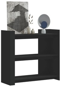 Mesa consola 100x35x90 cm derivados de madeira preto