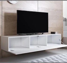 Conjunto de Móveis de Sala Fajozes – 1,6 m – Modular em Preto e Branco