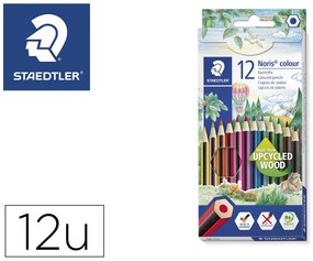 Lápis de Cores Staedtler Wopex Ecologico 12 Cores em Caixa de Cartão