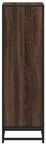 Estante 33,5x33x107,5 cm derivados de madeira carvalho castanho