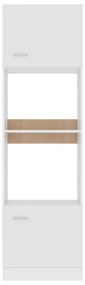 Armário para micro-ondas “Lyon” 60x57x207 cm branco