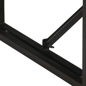 Mesa de centro multicor 100x50x35 cm madeira maciça recuperada