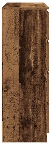 Aparador 100x35x99 cm derivados de madeira madeira velha