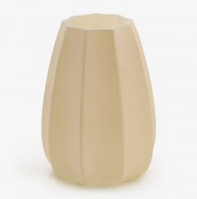 Vaso Em Vidro Pynora Crema - Sklum