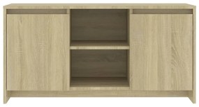 Móvel de TV 102x37,5x52,5 cm derivados madeira carvalho sonoma