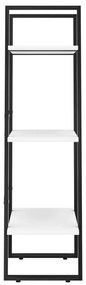 Unidade de prateleiras 60x30x105 cm derivados de madeira branco
