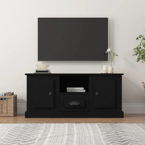 vidaXL Móvel de TV 100x35,5x45 cm derivados de madeira preto