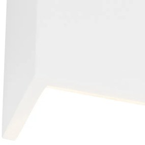 Candeeiro de parede moderno branco - Colja Novo Rústico
