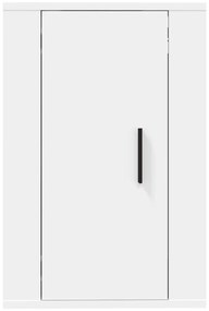 Móveis de TV de parede 2 pcs 40x34,5x60 cm branco