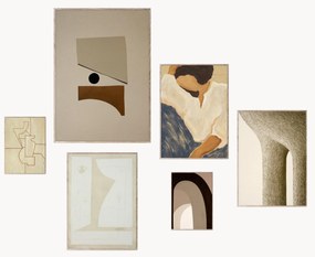 Pósteres Artwall No. 35, conjunto de 6