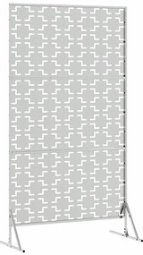 Telão de Privacidade 100x50x180 cm em Aço Galvanizado
