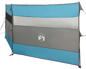 Corta-vento de campismo 340x130 cm impermeável azul