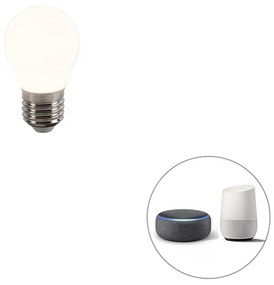 Lâmpada LED regulável E27 P45 WiFi Smart com app 400 lm 2200 - 4000K