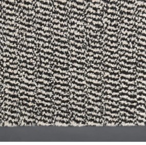 Tapete de entrada tufado 60x150 cm castanho-claro