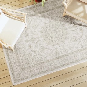 vidaXL Tapete pelo curto antiderrapante int./ext. 160x230 cm multicor
