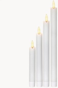 Velas LED cónicas Flame, conjunto de 4