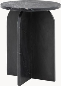 Mesa de apoio redonda em mármore Amalfi