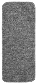 Tapetes antiderrapantes retang. p/ escadas 15pcs 60x25 cm cinza