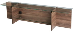 Móvel TV Escape – Nogueira – 158 cm x 40 cm x 35 cm
