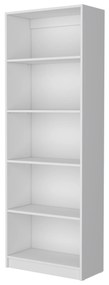 Estante alta 4R Home com 5 prateleiras Home, 180,6 x 62,8 x 29,9 cm branco