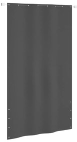 vidaXL Tela de varanda 140x240 cm tecido Oxford antracite