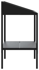 Suporte para plantas 56,5x54,5x100 cm aço galvanizado antracite