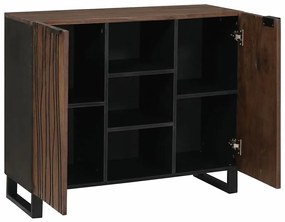 Estante de Madeira de Mangueira 90x33.5x75 cm