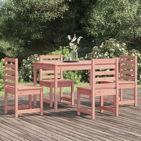 vidaXL 5 pcs conj. jantar p/ jardim madeira de douglas maciça
