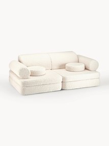 Sofá modular para crianças em teddy artesanal Sugar