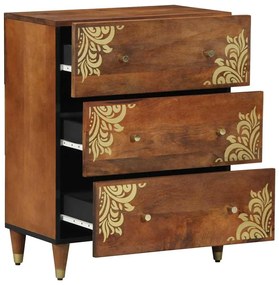 Buffet 60x33x75 cm Madeira Sólida de Mangueira