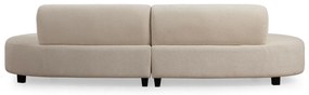 Sofá de Canto Pars – Creme – 300 x 100 x 70 cm