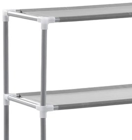 Estante arrumação p/ máquina de lavar roupa 2 prat. ferro cinza