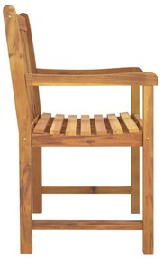 Cadeiras de jardim 8 pcs 56x55,5x90 cm madeira de acácia maciça