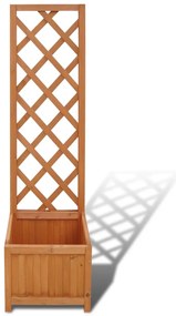 Plantador de treliça 40 x 30 x 135 cm