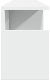 Armário parede 80x20x30 cm derivados de madeira branco