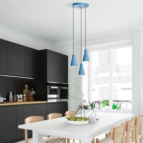 Chandelier Konikkem – Azul Claro – Ø40 cm