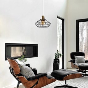 Chandelier Wire – Preto – 30 x 30 cm