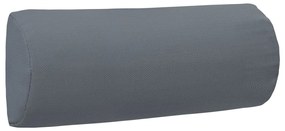 vidaXL Encosto cabeça cadeira de pátio 40x7,5x15 cm textilene cinza