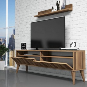 Móvel TV Best – Nogueira – 150x50x30 cm