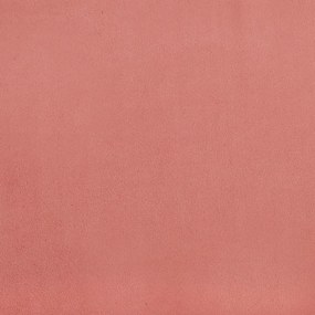 Banco 70x35x41 cm veludo rosa