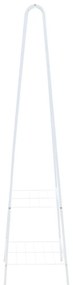 Suporte para roupas 59x35x150 cm branco