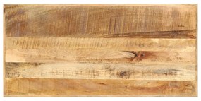 Mesa de bar 120x58x107 cm madeira de mangueira áspera