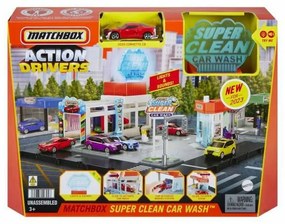 Playset de Veículos Matchbox Action Drivers Super Clean Car Wash