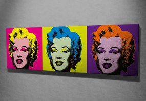 Pintura Decorativa em Tela PC059 – Multicolor – 30 x 80 cm