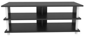 Móvel TV Pueblo – Branco e Antracite – 120 cm x 44,6 cm x 47,4 cm
