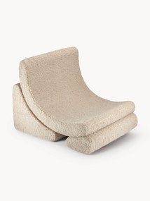 Cadeira em teddy artesanal para crianças Moon