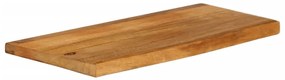 Tampo de mesa c/ borda viva 70x20x3,8 cm mangueira maciça